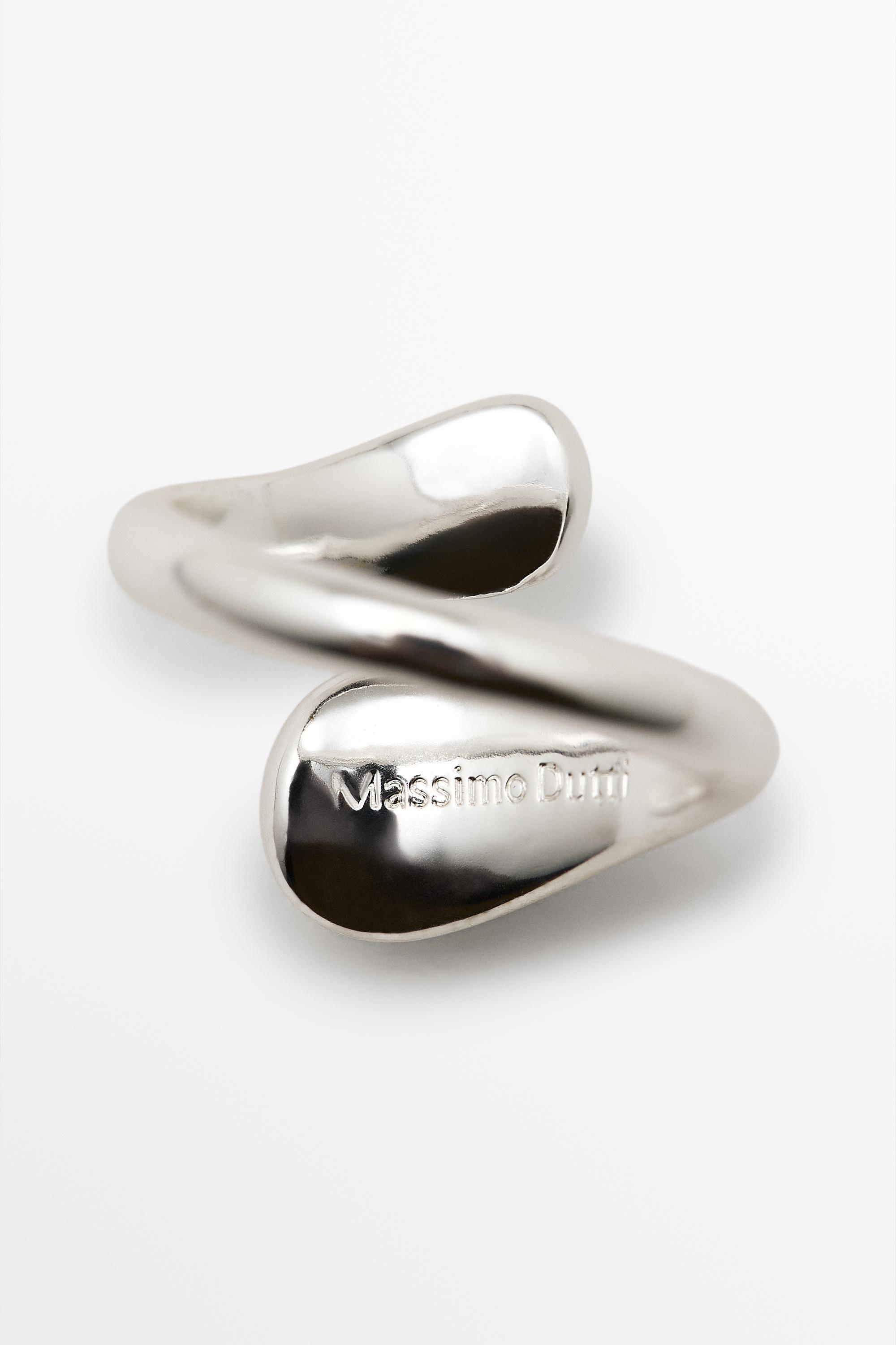 Bague double goutte